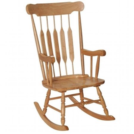 GIFTMARK Giftmark 3800N Adult Rocking Chair - Natural 3800N